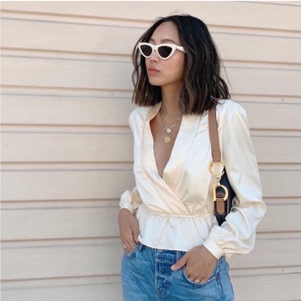 Song of style white top